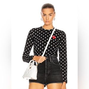 PLAY polka dot shirt